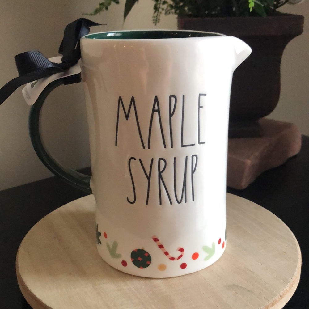 Rae Dunn ELF MAPLE SYRUP Pitcher